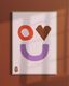 Small Smiley Totem - paars
